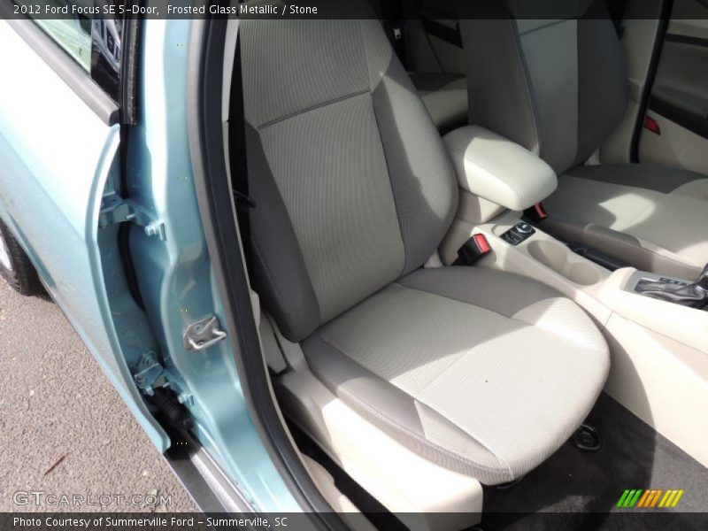 Frosted Glass Metallic / Stone 2012 Ford Focus SE 5-Door