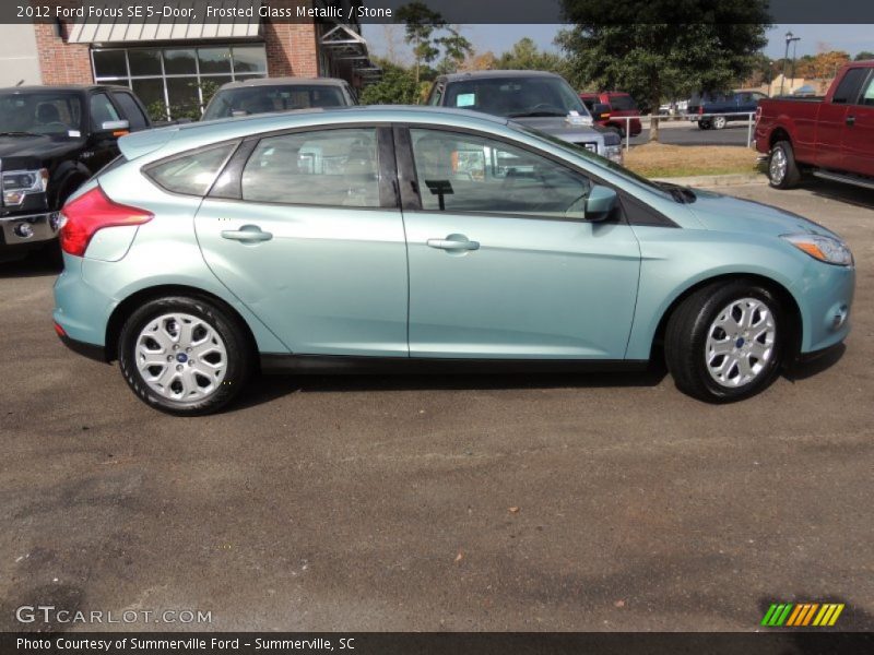 Frosted Glass Metallic / Stone 2012 Ford Focus SE 5-Door
