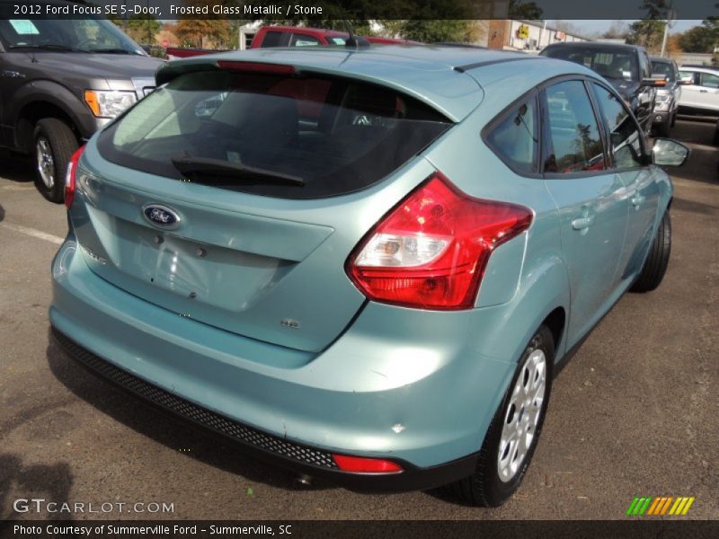 Frosted Glass Metallic / Stone 2012 Ford Focus SE 5-Door