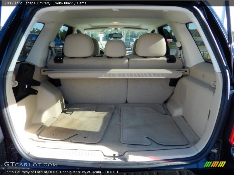 Ebony Black / Camel 2012 Ford Escape Limited