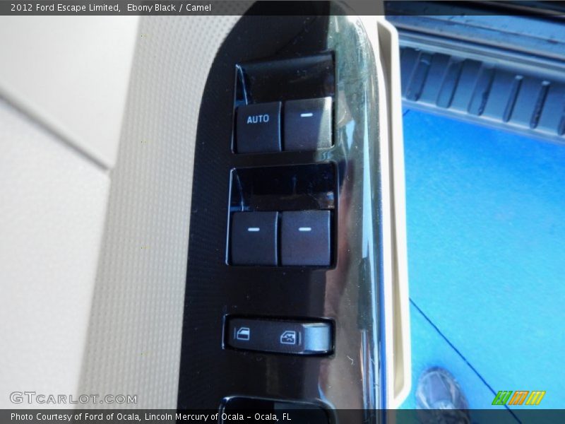 Ebony Black / Camel 2012 Ford Escape Limited