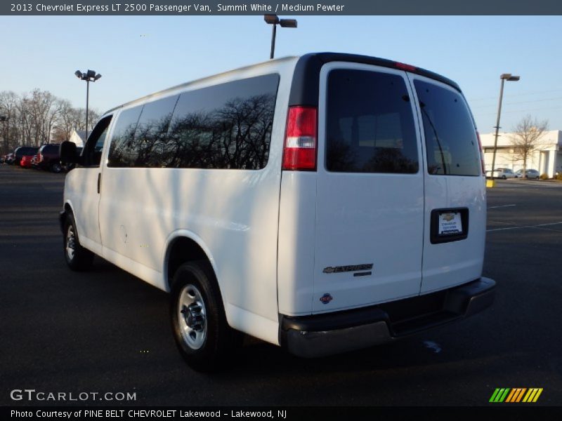 Summit White / Medium Pewter 2013 Chevrolet Express LT 2500 Passenger Van