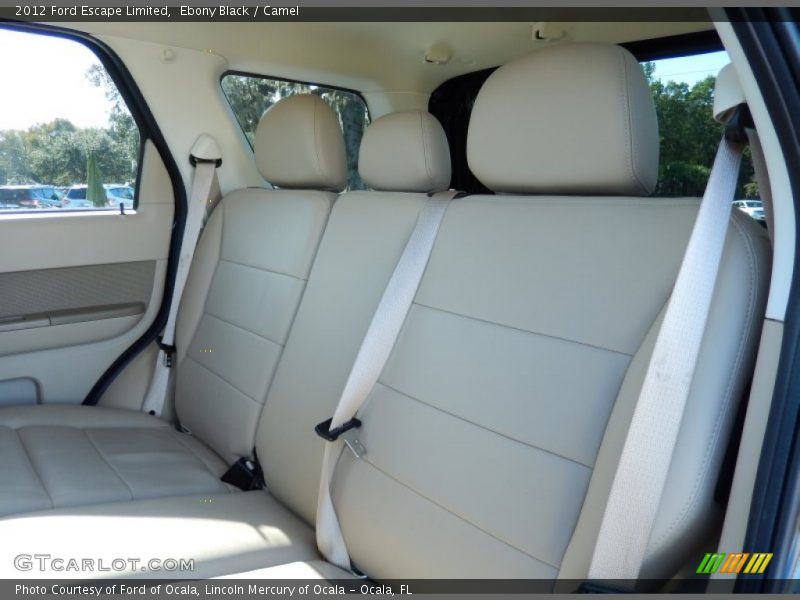 Ebony Black / Camel 2012 Ford Escape Limited