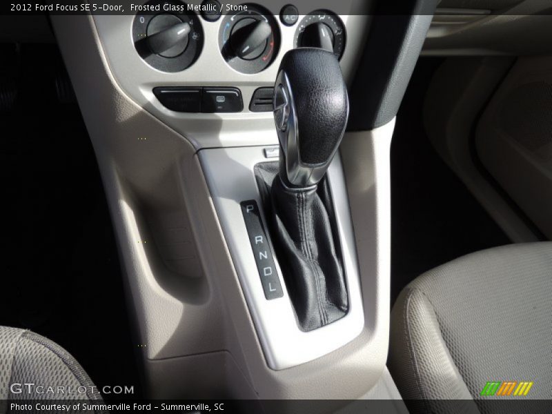 Frosted Glass Metallic / Stone 2012 Ford Focus SE 5-Door