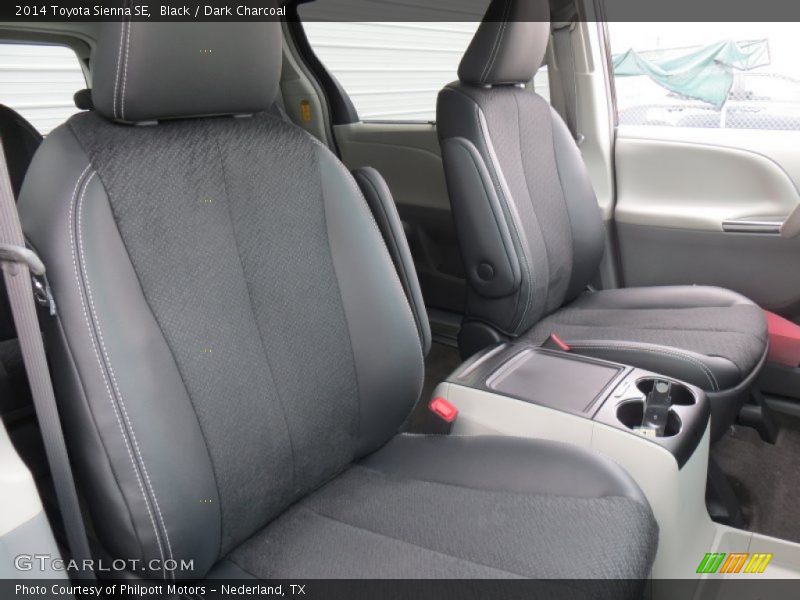Black / Dark Charcoal 2014 Toyota Sienna SE