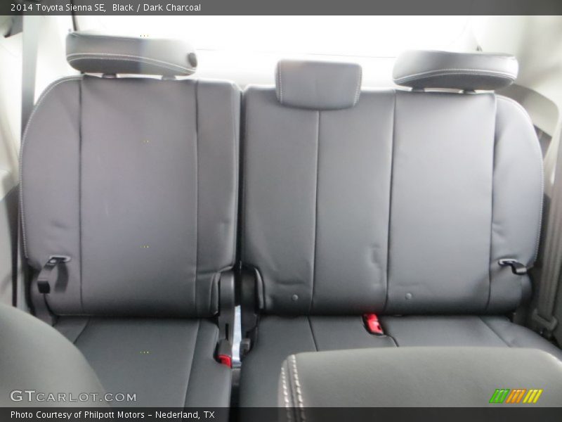 Black / Dark Charcoal 2014 Toyota Sienna SE
