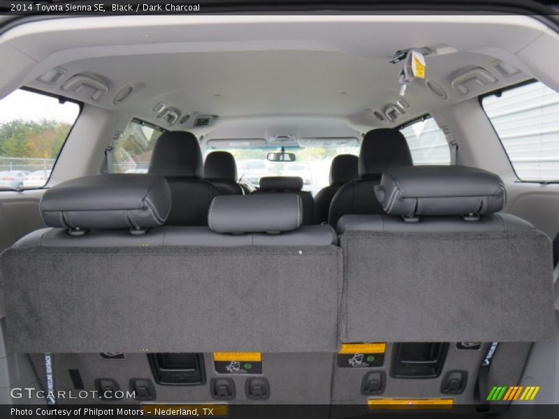 Black / Dark Charcoal 2014 Toyota Sienna SE