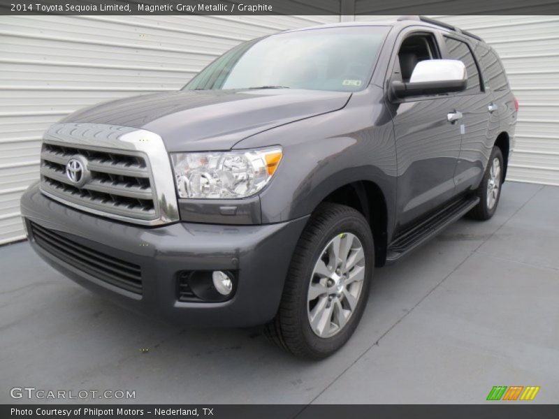 Magnetic Gray Metallic / Graphite 2014 Toyota Sequoia Limited