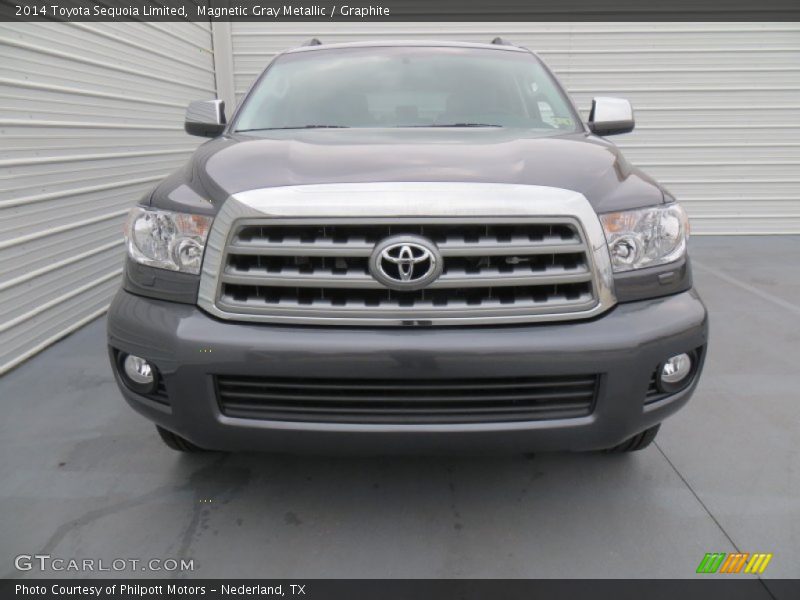 Magnetic Gray Metallic / Graphite 2014 Toyota Sequoia Limited