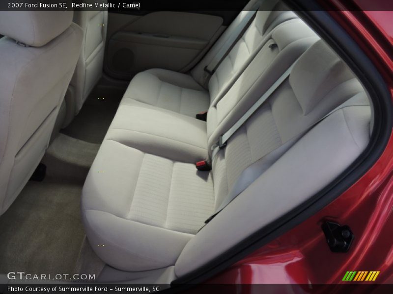 Redfire Metallic / Camel 2007 Ford Fusion SE