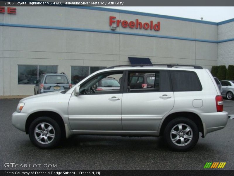 Millenium Silver Metallic / Ash Gray 2006 Toyota Highlander V6 4WD