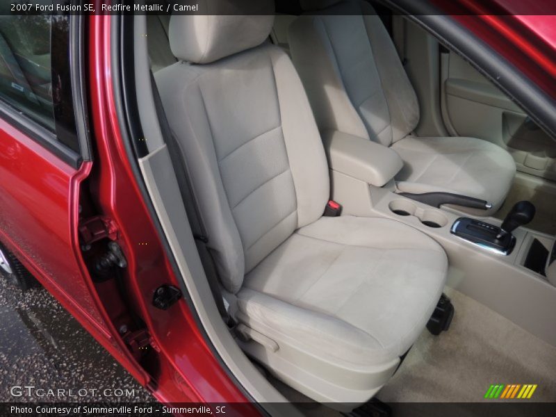 Redfire Metallic / Camel 2007 Ford Fusion SE