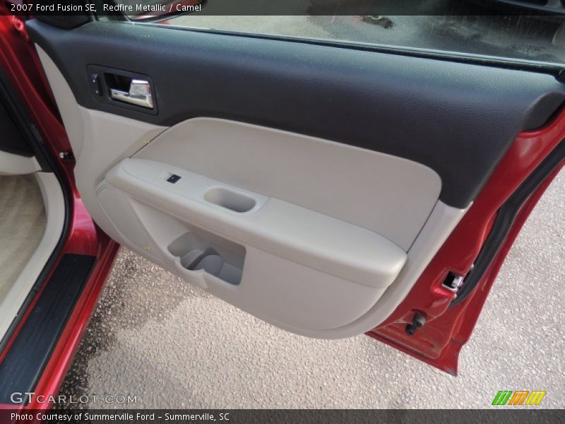 Redfire Metallic / Camel 2007 Ford Fusion SE
