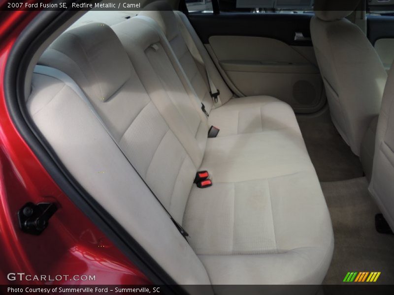 Redfire Metallic / Camel 2007 Ford Fusion SE