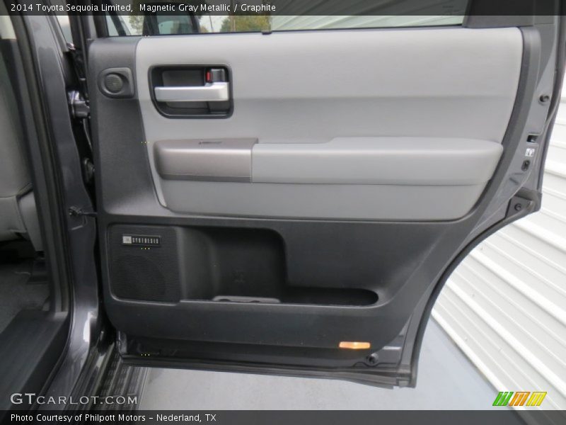 Magnetic Gray Metallic / Graphite 2014 Toyota Sequoia Limited