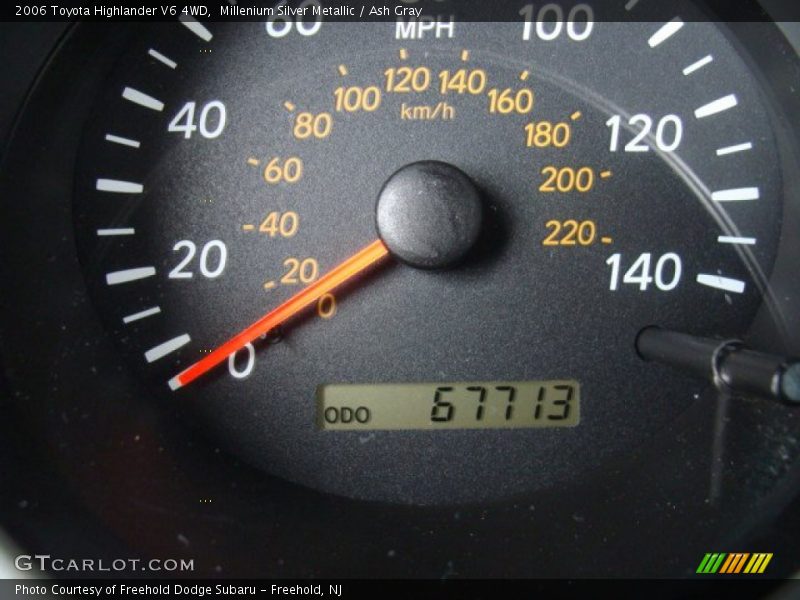 Millenium Silver Metallic / Ash Gray 2006 Toyota Highlander V6 4WD