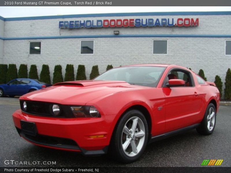 Torch Red / Brick Red 2010 Ford Mustang GT Premium Coupe