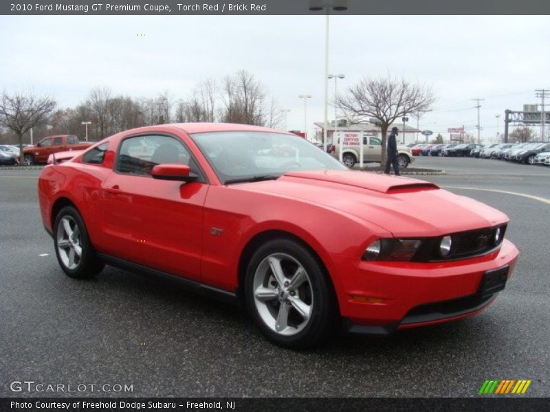 Front 3/4 View of 2010 Mustang GT Premium Coupe