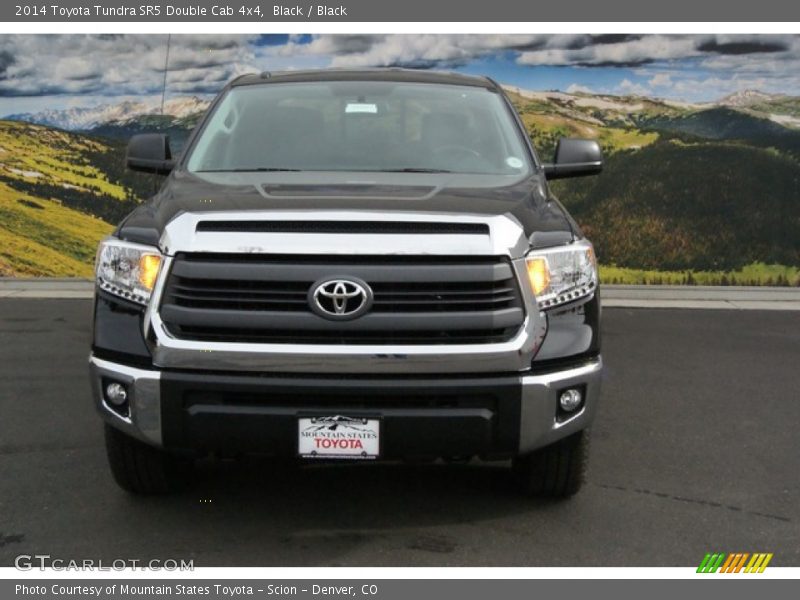 Black / Black 2014 Toyota Tundra SR5 Double Cab 4x4