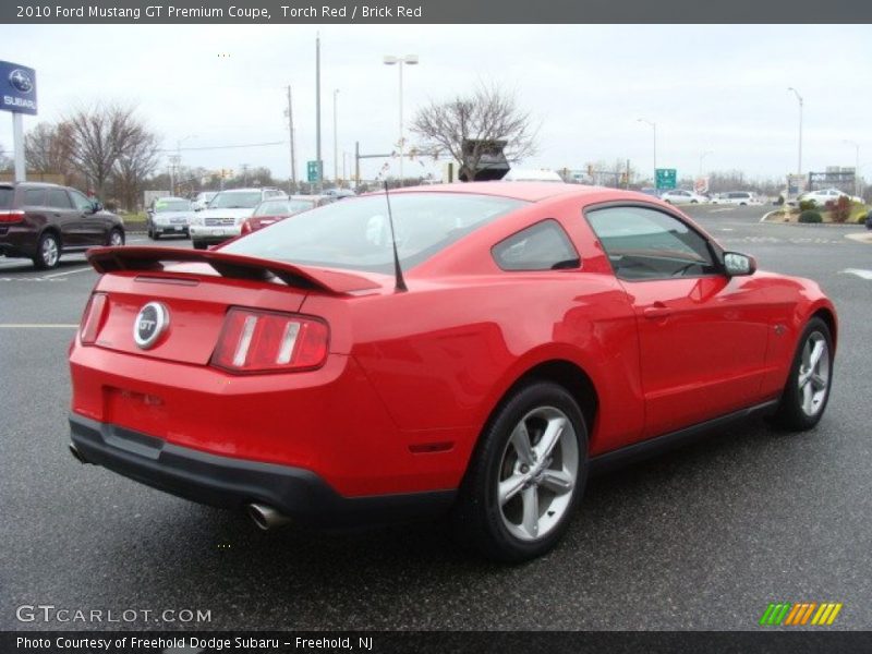 Torch Red / Brick Red 2010 Ford Mustang GT Premium Coupe