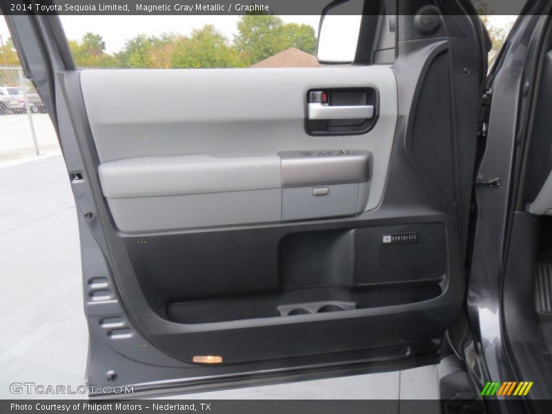 Magnetic Gray Metallic / Graphite 2014 Toyota Sequoia Limited