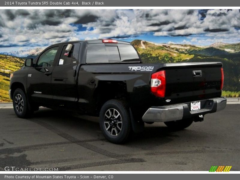 Black / Black 2014 Toyota Tundra SR5 Double Cab 4x4