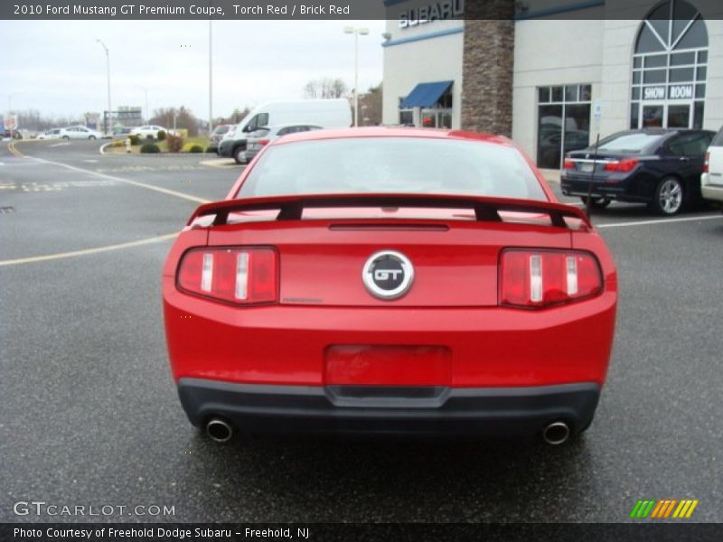 Torch Red / Brick Red 2010 Ford Mustang GT Premium Coupe