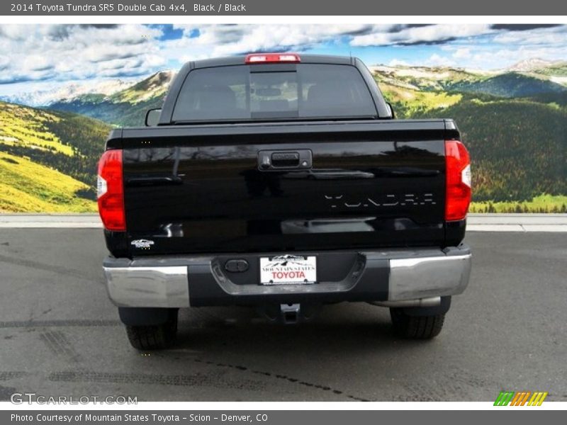 Black / Black 2014 Toyota Tundra SR5 Double Cab 4x4