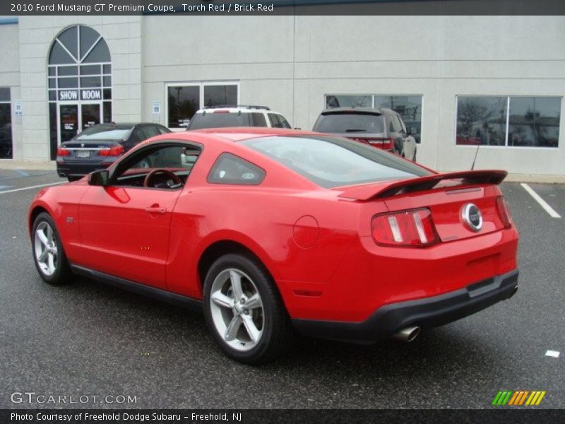 Torch Red / Brick Red 2010 Ford Mustang GT Premium Coupe