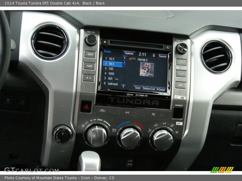 Black / Black 2014 Toyota Tundra SR5 Double Cab 4x4