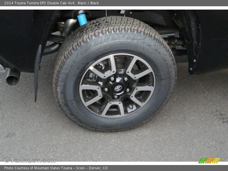 Black / Black 2014 Toyota Tundra SR5 Double Cab 4x4