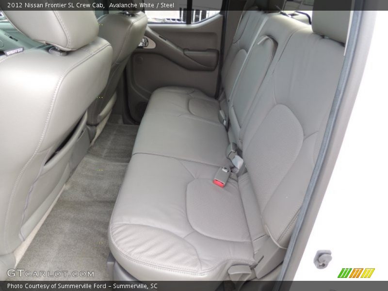 Avalanche White / Steel 2012 Nissan Frontier SL Crew Cab