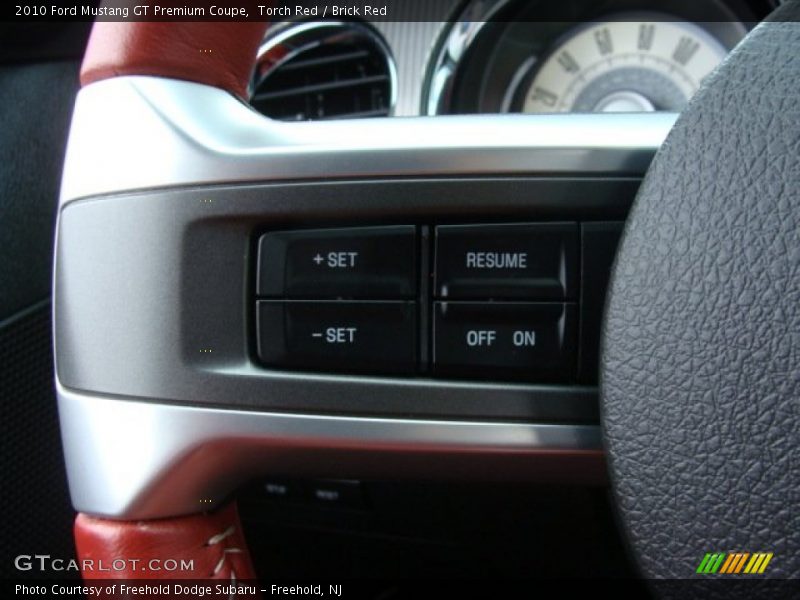 Controls of 2010 Mustang GT Premium Coupe