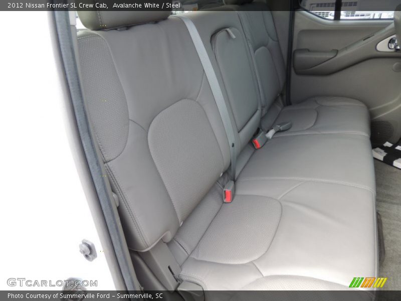 Avalanche White / Steel 2012 Nissan Frontier SL Crew Cab