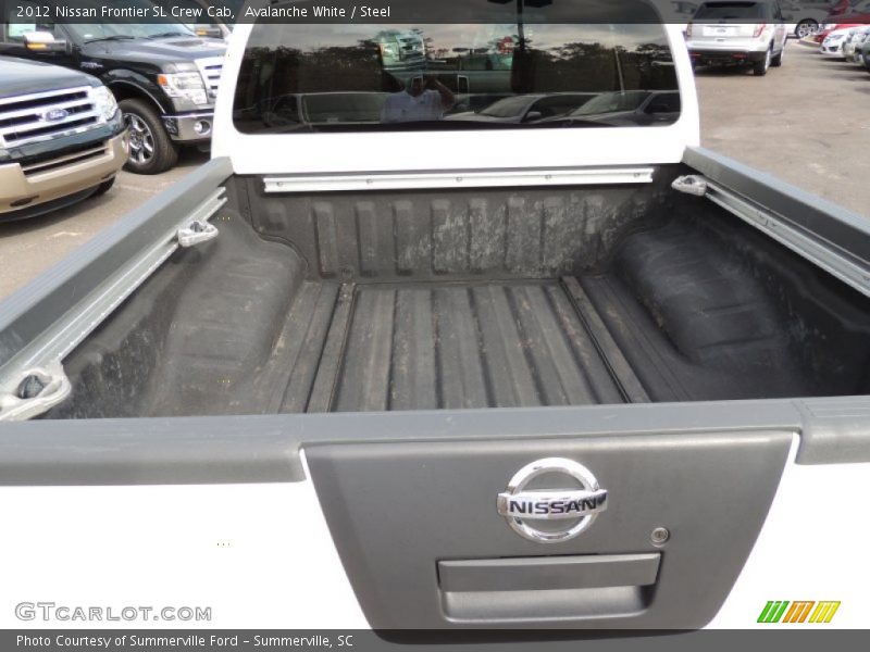 Avalanche White / Steel 2012 Nissan Frontier SL Crew Cab