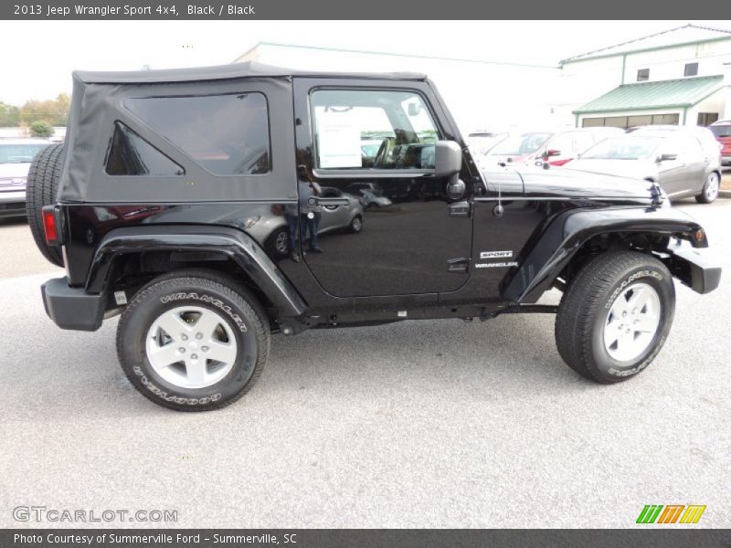 Black / Black 2013 Jeep Wrangler Sport 4x4