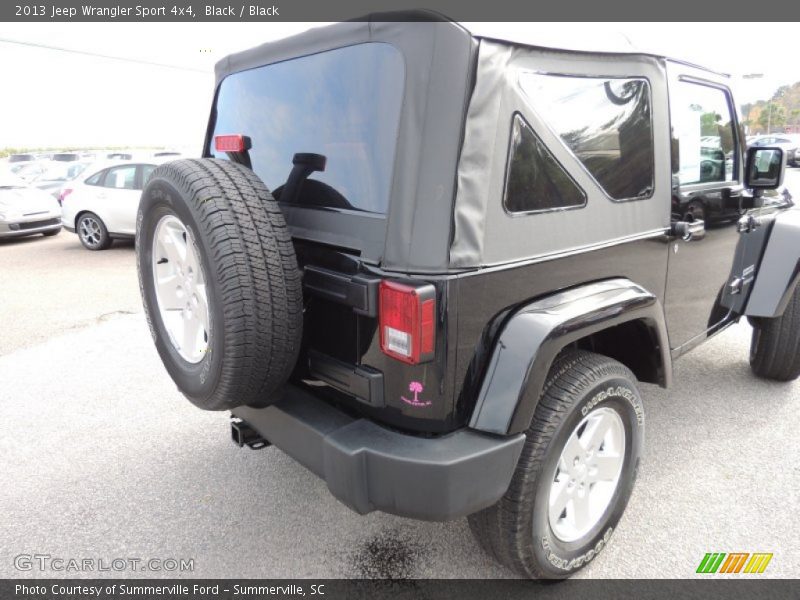 Black / Black 2013 Jeep Wrangler Sport 4x4