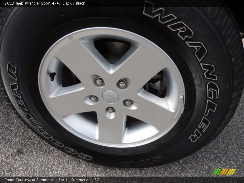 Black / Black 2013 Jeep Wrangler Sport 4x4