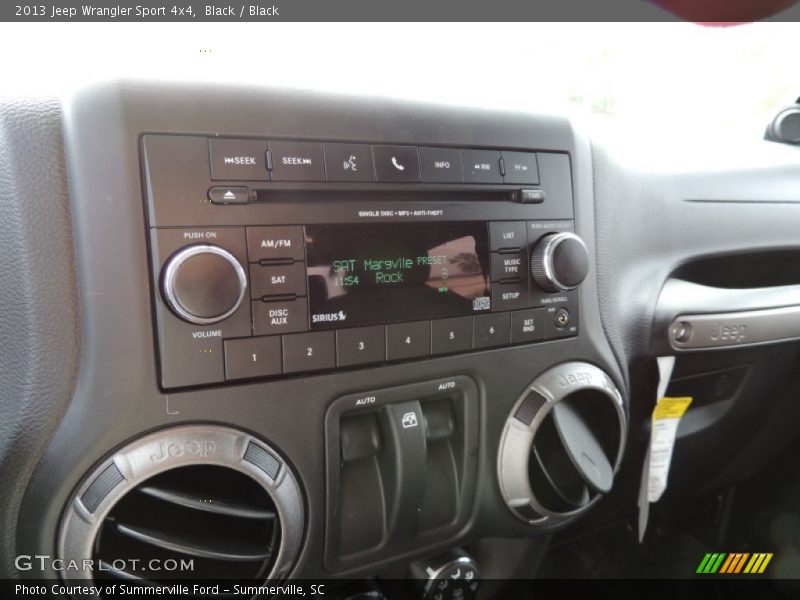 Black / Black 2013 Jeep Wrangler Sport 4x4