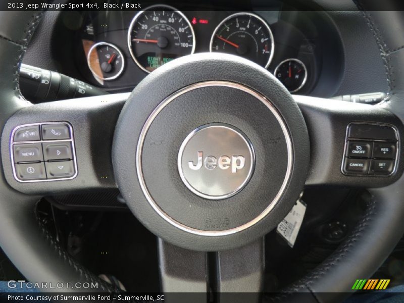 Black / Black 2013 Jeep Wrangler Sport 4x4