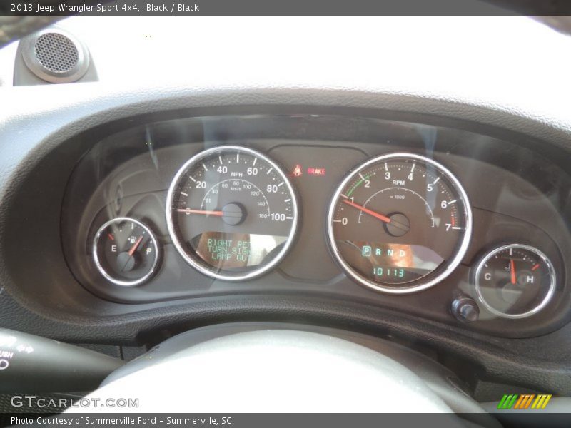 Black / Black 2013 Jeep Wrangler Sport 4x4