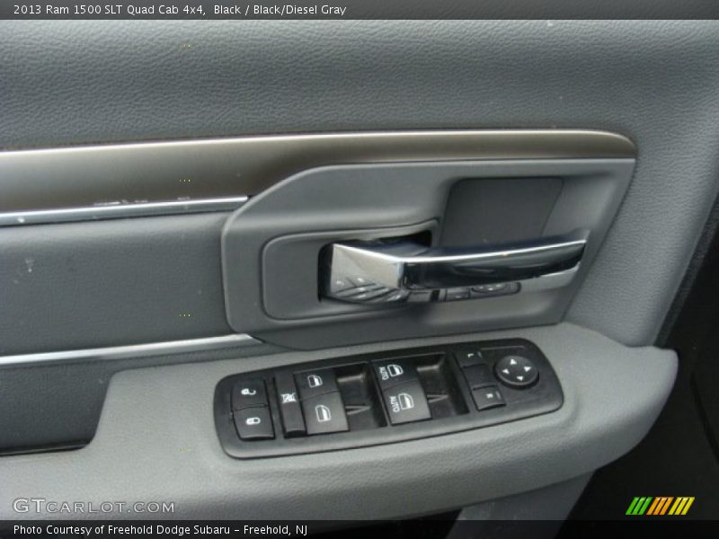 Black / Black/Diesel Gray 2013 Ram 1500 SLT Quad Cab 4x4