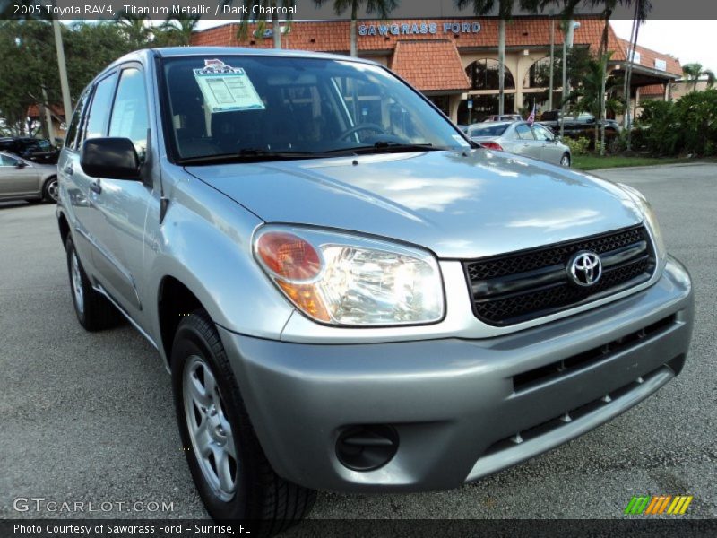 Titanium Metallic / Dark Charcoal 2005 Toyota RAV4
