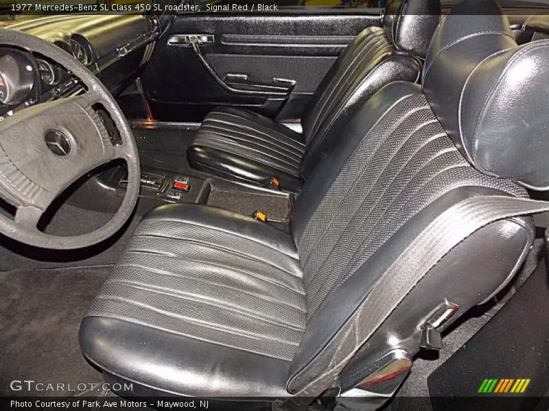  1977 SL Class 450 SL roadster Black Interior