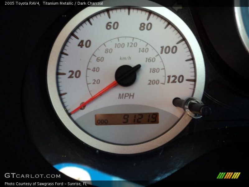 Titanium Metallic / Dark Charcoal 2005 Toyota RAV4