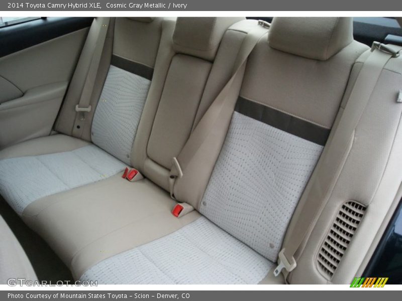 Cosmic Gray Metallic / Ivory 2014 Toyota Camry Hybrid XLE