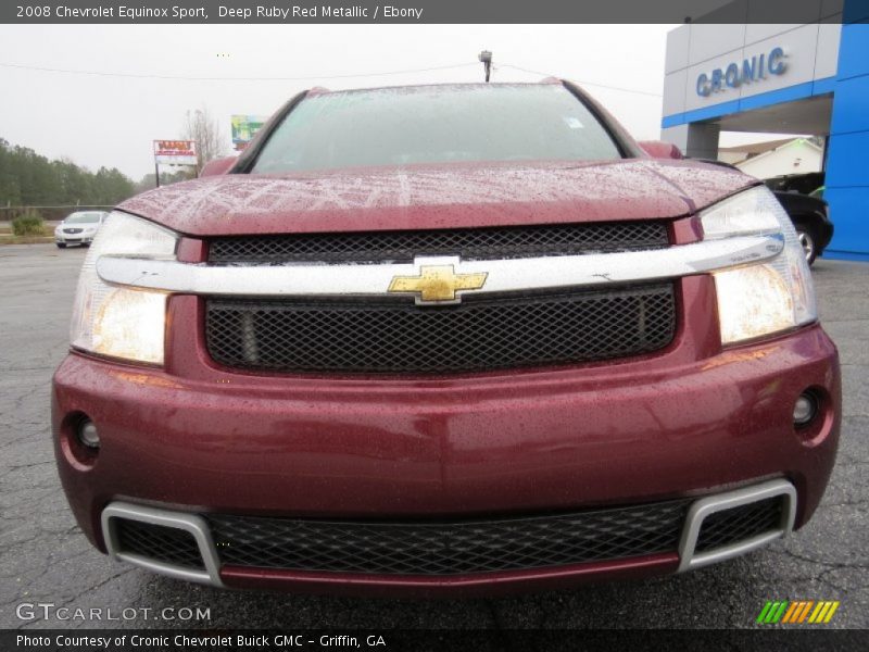 Deep Ruby Red Metallic / Ebony 2008 Chevrolet Equinox Sport