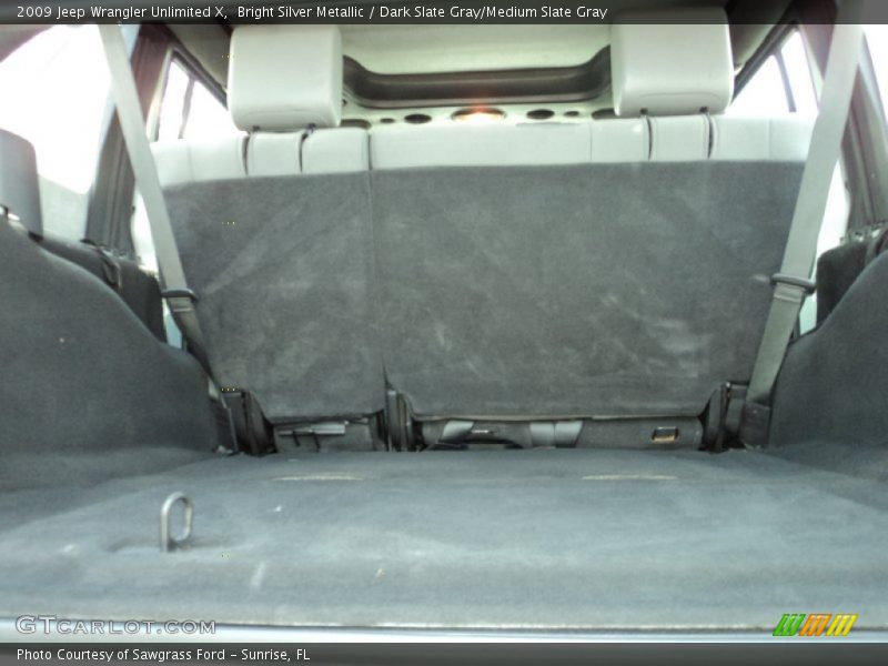 Bright Silver Metallic / Dark Slate Gray/Medium Slate Gray 2009 Jeep Wrangler Unlimited X