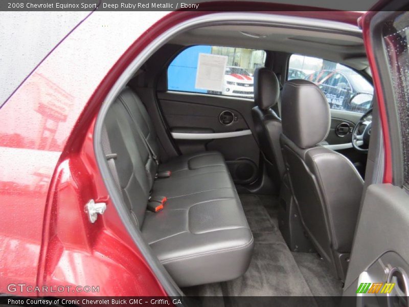 Deep Ruby Red Metallic / Ebony 2008 Chevrolet Equinox Sport