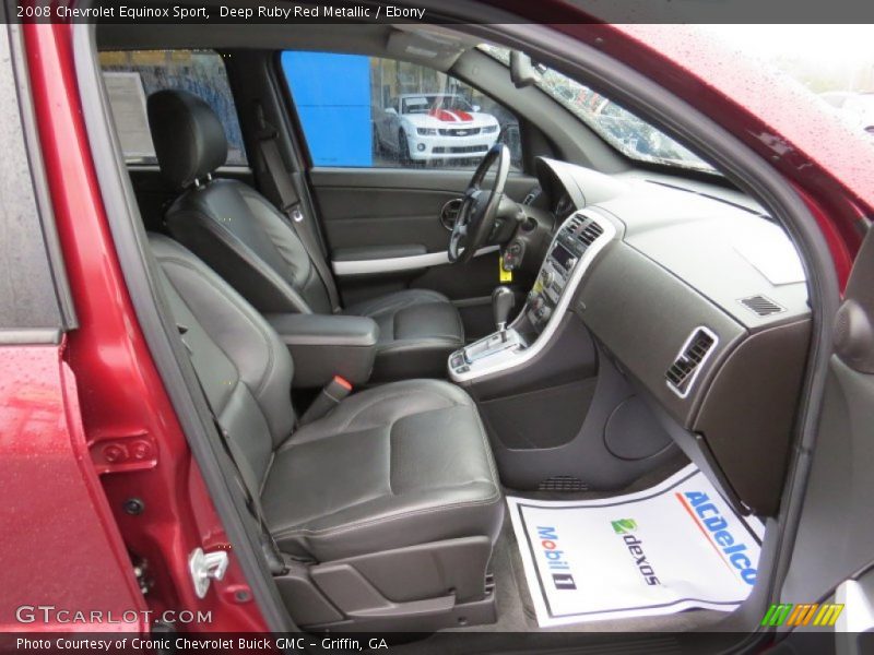 Deep Ruby Red Metallic / Ebony 2008 Chevrolet Equinox Sport
